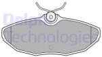 DELPHI set placute frana, frana disc DELPHI LP1505 - automobilus