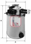 SOFIMA filtru combustibil SOFIMA S 1095 NR (S 1095 NR) - automobilus
