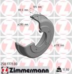 ZIMMERMANN Tambur frana ZIMMERMANN 250.1771. 00 (250.1771.00) - automobilus