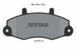 TEXTAR set placute frana, frana disc TEXTAR 2147001 (2147001)