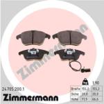 ZIMMERMANN set placute frana, frana disc ZIMMERMANN 24705.200. 1 (24705.200.1)