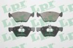 LPR set placute frana, frana disc LPR 05P406 (05P406)