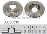 NIPPARTS Disc frana NIPPARTS J3300315 (J3300315)