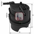 SOFIMA filtru combustibil SOFIMA S 4443 NR (S 4443 NR) - automobilus