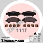 ZIMMERMANN set placute frana, frana disc ZIMMERMANN 24465.190. 1 (24465.190.1)