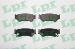 LPR set placute frana, frana disc LPR 05P396 (05P396)