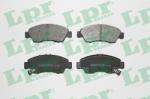 LPR set placute frana, frana disc LPR 05P558 (05P558)