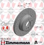 ZIMMERMANN Disc frana ZIMMERMANN SPORT Z 150.3438. 52 (150.3438.52)