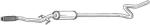 BOSAL Toba esapamet intermediara BOSAL 292-053 (292-053) - automobilus
