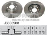 NIPPARTS Disc frana NIPPARTS J3300908 (J3300908) - automobilus