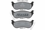 TEXTAR set placute frana, frana disc TEXTAR 2435501 (2435501)