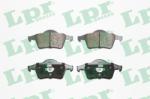 LPR set placute frana, frana disc LPR 05P705 (05P705)