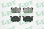 LPR set placute frana, frana disc LPR 05P484 (05P484)
