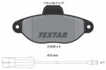 TEXTAR set placute frana, frana disc TEXTAR Q+ 2143603 (2143603)