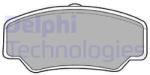DELPHI set placute frana, frana disc DELPHI LP488 (LP488)