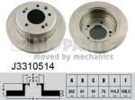 NIPPARTS Disc frana NIPPARTS J3310514 (J3310514)