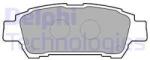 DELPHI set placute frana, frana disc DELPHI LP1710 (LP1710)