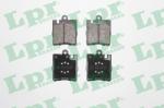 LPR set placute frana, frana disc LPR 05P957 (05P957)