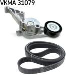 SKF Set curea transmisie cu caneluri SKF VKMA 31079 (VKMA 31079) - automobilus