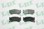 LPR set placute frana, frana disc LPR 05P617 (05P617)