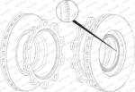 FERODO Disc frana FERODO PREMIER FCR199A (FCR199A)