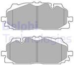 DELPHI set placute frana, frana disc DELPHI LP3272 (LP3272)