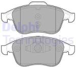 DELPHI set placute frana, frana disc DELPHI LP2079 (LP2079)