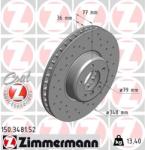ZIMMERMANN Disc frana ZIMMERMANN SPORT Z 150.3481. 52 (150.3481.52)