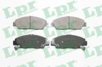 LPR set placute frana, frana disc LPR 05P567 (05P567)