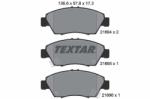 TEXTAR set placute frana, frana disc TEXTAR 2169401 (2169401)