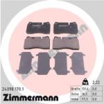 ZIMMERMANN set placute frana, frana disc ZIMMERMANN 24098.170. 1 (24098.170.1)