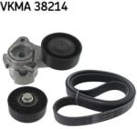 SKF Set curea transmisie cu caneluri SKF VKMA 38214 (VKMA 38214) - automobilus