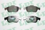 LPR set placute frana, frana disc LPR 05P1493 (05P1493)