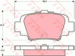 TRW set placute frana, frana disc TRW GDB1060 (GDB1060)