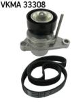 SKF Set curea transmisie cu caneluri SKF VKMA 33308 (VKMA 33308) - automobilus