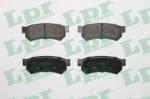 LPR set placute frana, frana disc LPR 05P1564 (05P1564)