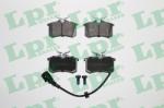 LPR set placute frana, frana disc LPR 05P853 (05P853)