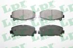 LPR set placute frana, frana disc LPR 05P1607 (05P1607)