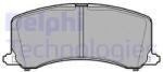 DELPHI set placute frana, frana disc DELPHI LP1014 (LP1014)