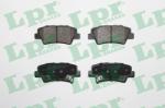 LPR set placute frana, frana disc LPR 05P1558 (05P1558)
