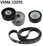 SKF Set curea transmisie cu caneluri SKF VKMA 33095 (VKMA 33095) - automobilus