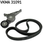 SKF Set curea transmisie cu caneluri SKF VKMA 31091 (VKMA 31091) - automobilus