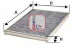 SOFIMA Filtru, aer habitaclu SOFIMA S 4218 CA (S 4218 CA)