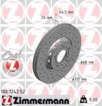 ZIMMERMANN Disc frana ZIMMERMANN 100.1242. 52 - automobilus