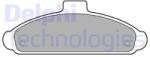 DELPHI set placute frana, frana disc DELPHI LP738 (LP738)