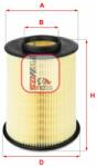 SOFIMA Filtru aer SOFIMA S 2722 A (S 2722 A) - automobilus