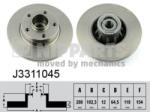 NIPPARTS Disc frana NIPPARTS J3311045 (J3311045)