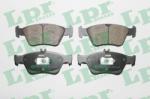 LPR set placute frana, frana disc LPR 05P409 (05P409)