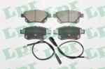 LPR set placute frana, frana disc LPR 05P1261 (05P1261)