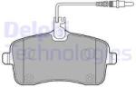 DELPHI set placute frana, frana disc DELPHI LP2282 (LP2282)